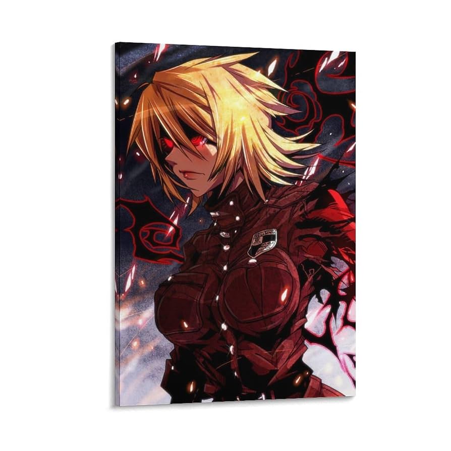 ビクトリアフランシス　ポスター　木製パネル加工 Amazon.co.jp: 絵画 ヘルシング セラス・ヴィクトリア ポスター